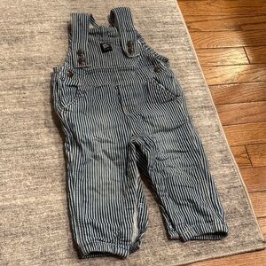 Baby b’gosh Pin Striped Blue Kids Overalls 18m